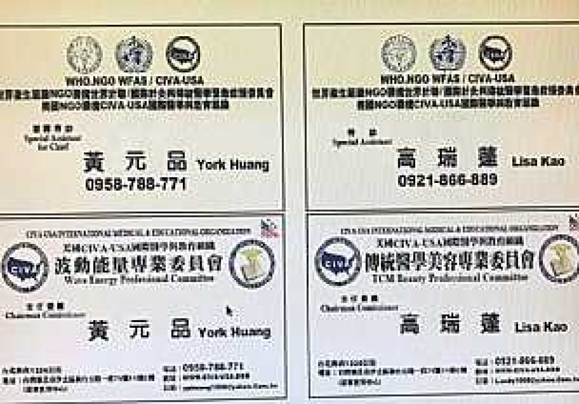 美國NGO機構CIVA-USA國際醫學與教育組織 人事公告: